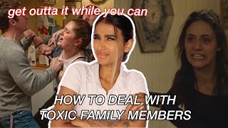 how to deal with toxic family members the right way [upl. by Frasco652]