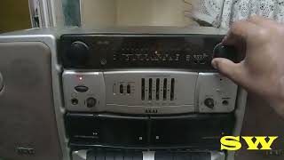 Akai MX150 Dual Cassette Tape Recorde [upl. by Potash421]