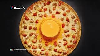 Dip into Cheese Indulgence with Dominos Cheese Volcano Pizza  Hindi [upl. by Assenad]