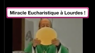 Miracle Eucharistique à Lourdes 7 novembre 1999 en présence de Monseigneur Lustiger [upl. by Sihonn714]