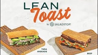 SALADSTOP LEAN TOAST BUY 1 GET 1 FREE VIA KUPON SMS TSEL [upl. by Hars]