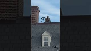 Sniper on the roof  Sussex County Return Day sniper election2024 tradition burythehatchet fyp [upl. by Enogitna]