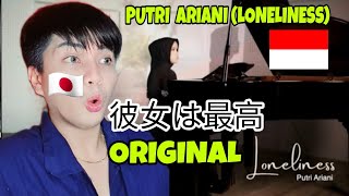 PUTRI ARIANI  LONELINESS  Official Music Video   REACTION [upl. by Ferdinande]