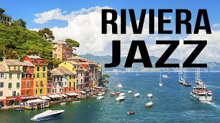 Italian Riviera JAZZ  Enchanting Piano Music with the Soothing Sounds of the Ligurian Sea Waves [upl. by Stilu]