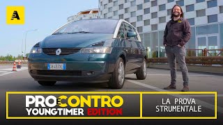 Renault AVANTIME 2001  PRO e CONTRO  PROVA STRUMENTALE [upl. by Enyamert]