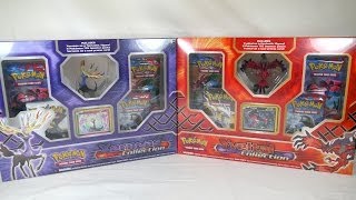 Unboxing Pokémon TCG  Xerneas amp Yveltal Collections [upl. by Ahsinnor346]