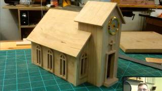 Assembly tips for the Scrollsaw Workshop mini clock church [upl. by Darnell]