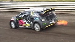 Best of Rallyecross EM Estering 2013 Supercars  by rallyeszenede [upl. by Uriia]