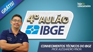 ✅ 4º AULÃO IBGE 2017  Conhecimentos Técnicos  ACM  ACS  Recenseador  Loja do Concurseiro [upl. by Kcirret]