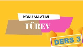 Türev ve Anlık Değişim oranı L Hospital Kuralı PDF Açıklamada [upl. by Yrbua]