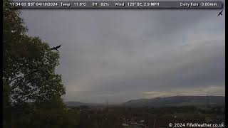 4 October 2024  Lochgelly WeatherCam Timelapse [upl. by Aisital139]