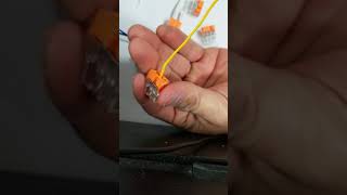 How to release the wire from push in connector or wago [upl. by Reitman405]