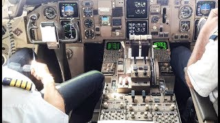 COCKPIT EXPERIENCE  NEW YORK JFK Boeing 767300 Spectacular Landing Flight Frankfurt  New York [upl. by Ultann]