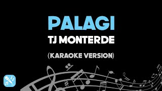 Palagi  TJ Monterde Karaoke Version HD [upl. by Pylle]