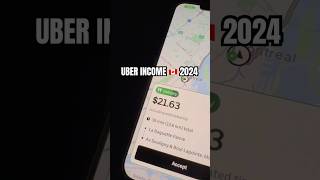 Uber income in Canada 2024  Uber eats Canada [upl. by Anitrak]