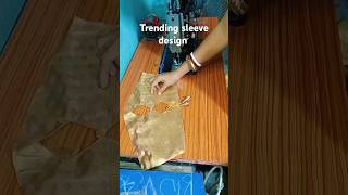 Trending blouse sleeve design stitching very easy tricks video fashion viralreels shots sleeves [upl. by Assitruc]