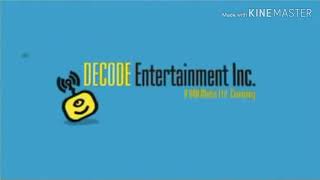 Decode Entertainment Inc Logo [upl. by Nare]