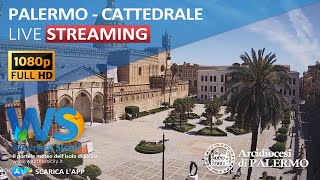 🔴 Palermo live webcam  Panoramica Cattedrale [upl. by Joub]