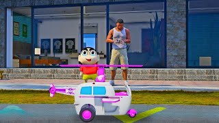 GTA 5  SHINCHAN AND FRANKLIN BUY MINI RC HELICOPTER IN GTA 5 TAMIL [upl. by Mumford]