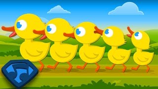 Cinq Petits Canards  Chansons et Comptines pour Enfants  Kids Super Songs Français [upl. by Eilyak]