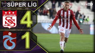 SİVASSPOR 41 TRABZONSPOR  TRABZONSPOR A AĞIR DARBE  SÜPER LİG 30 HAFTA  TS SİVAS [upl. by Aissilem881]