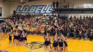 Bell Pep Rally  Cheer routine  8252023 [upl. by Ro]