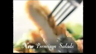 2003 McDonalds Premium Salads commercial [upl. by Jairia]