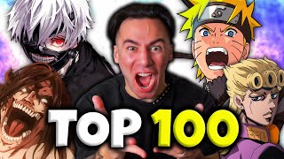 TOP 100 MOST LISTENED ANIME OSTs OF ALL TIME🔥 REACTION [upl. by Shara]