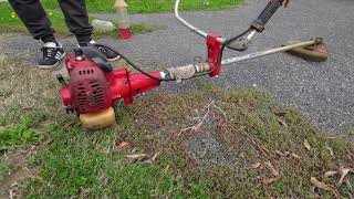 Shindaiwa RC45 clearing saw  brush cutter  vintage [upl. by Evyn]