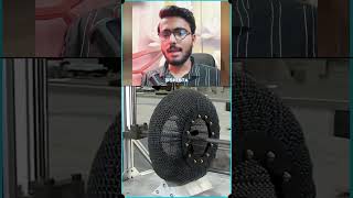 Punctureless Tyre Developed by NASA shorts facts nasa inventions new [upl. by Bunch921]