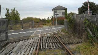 Fosseway Level Crossing  South Staffs Line  030911 [upl. by Yenaled]