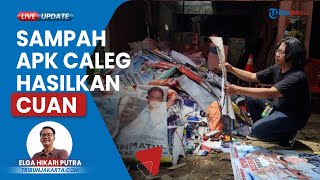 Sampah APK Caleg Disulap Jadi Kerajinan Mengundang Cuan Hasil Olahan Pemuda Kreatif di Jakarta [upl. by Jeanne]