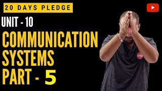 242 Class 12  Physics  20 Days Pledge  Communication System  Part 5  Physics Baba [upl. by Assirrac]