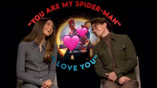 Tom Holland and Zendaya being an iconic duo for 10 minutes straight [upl. by Shipp808]