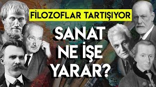 7 filozof tartışıyor SANAT NE İŞE YARAR [upl. by Ahern]