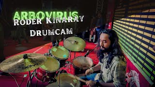 Roder Kinaray  Arbovirus  Drumcam  Live at Jagannath University  Concert for Zahir  Protibimbo [upl. by Ekul832]