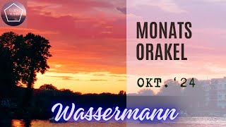 Wassermann ♒️ Orakel für Oktober 2024 🫶 Seelenpartner wahre Liebe 🧡 aber auch Herausforderungen [upl. by Hasin195]