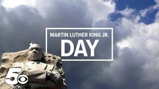 Americans encouraged to volunteer on MLK Day [upl. by Khajeh]