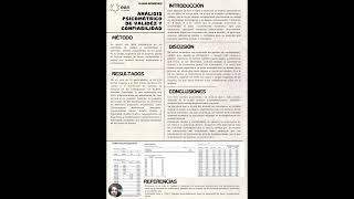 Análisis psicométrico de válidez y confiabilidad [upl. by Novihc500]