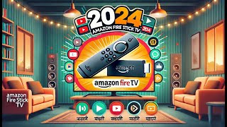 Amazon Fire Stick TV 2024 Installation amp Full Setup in Hindi  Unboxing amp Best Streaming Device [upl. by Anaynek]