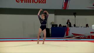 GRZESIKIEWICZ Wiktoria POL  2023 Artistic Junior Worlds  Qualifications Floor Exercise [upl. by Ever634]