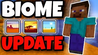 Is Minecraft’s Next Update A BIOME UPDATE [upl. by Loy]