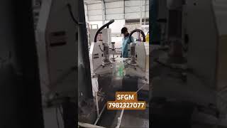 Glass double corner radius machine fully automatic SFGM 7982327077 [upl. by Karim]