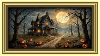 Vintage Halloween Framed Artwork [upl. by Eidak]