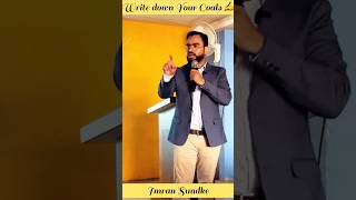 Write Down Your Goals The Key to Achieving Success by Imran Sundke [upl. by Schnurr]