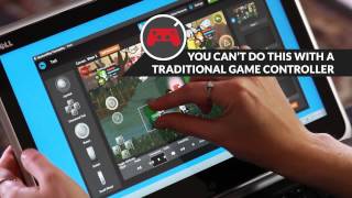 GestureWorks Gameplay Virtual Controllers for PC Games on Touch Devices [upl. by Carree]