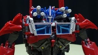 Transformers Prime Weaponizer OPTIMUS PRIME EmGos Transformers Reviews N Stuff [upl. by Reywas392]