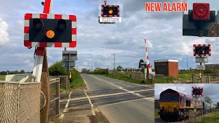 New Alarm at Stainforth Road Level Crossing South Yorkshire [upl. by Adnylam]