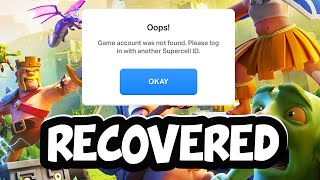 How I recovered my stolen account in Clash of Clans [upl. by Oterol]