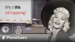 Jayne Mansfield and the 57 year battle to stop trucks from decapitating people [upl. by Nylirrej]